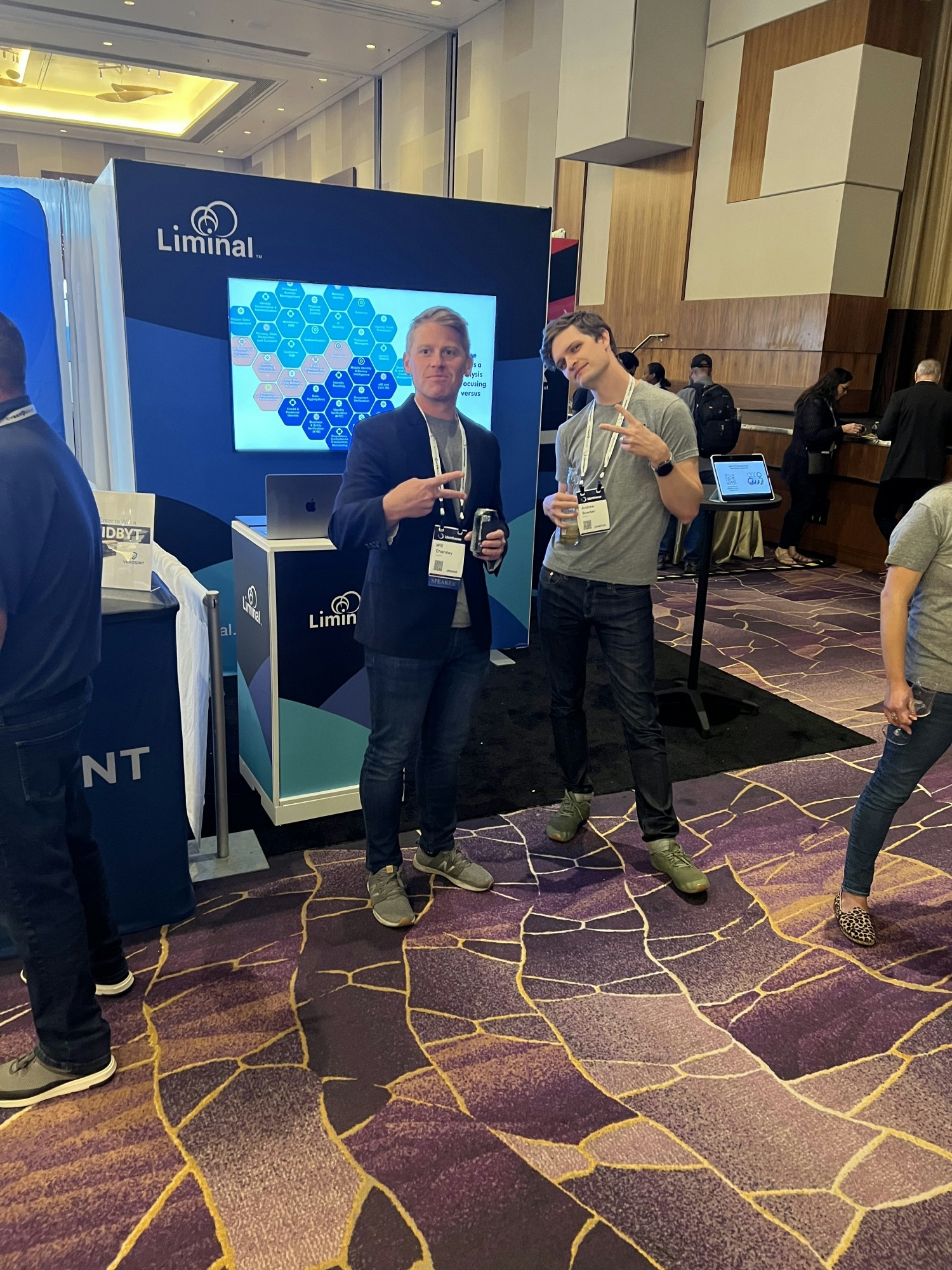 We have a lot of fun representing Liminal at conferences