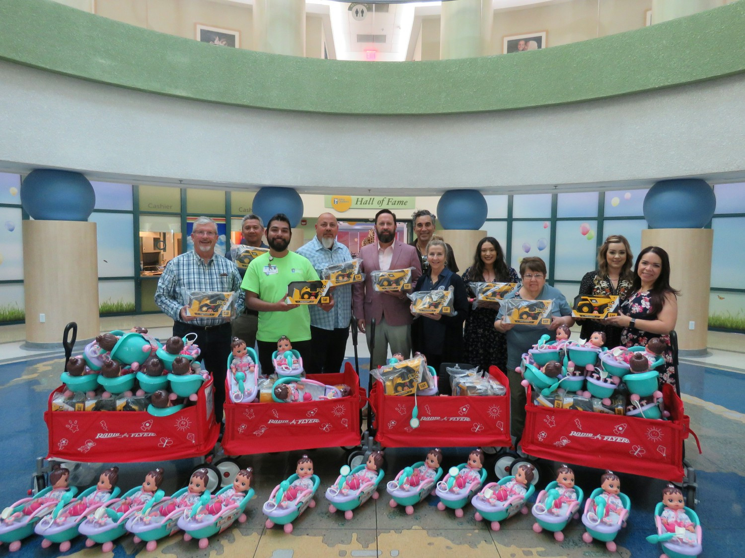 Valley Children's Hospital toy donation