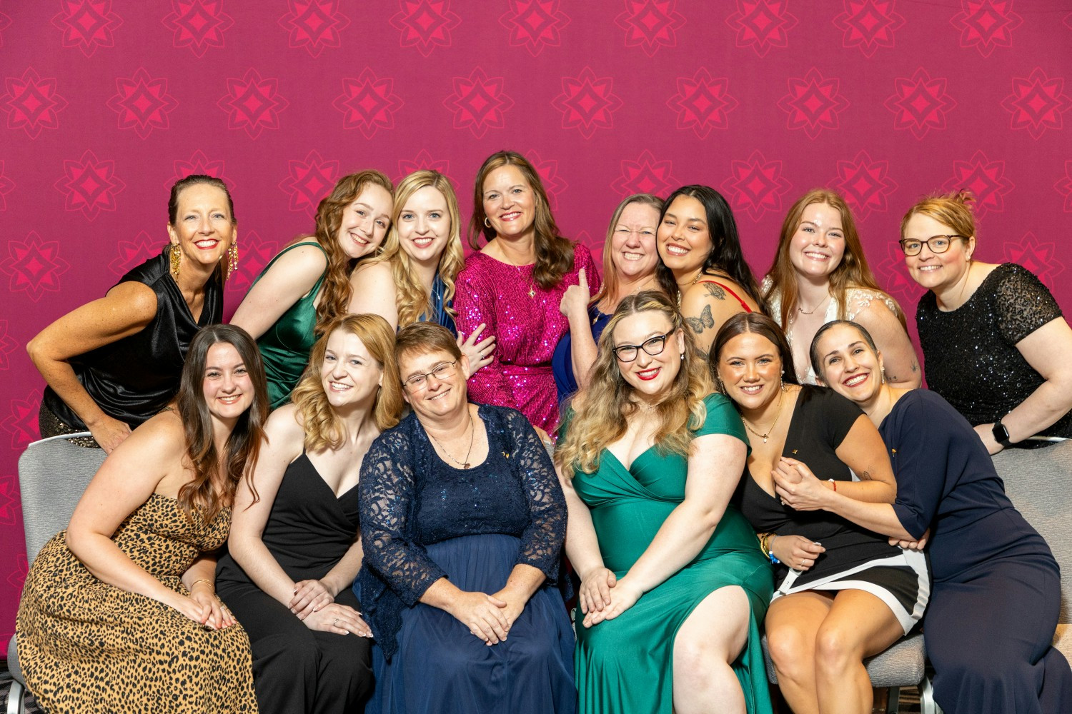 Convention awards banquet staff photo.