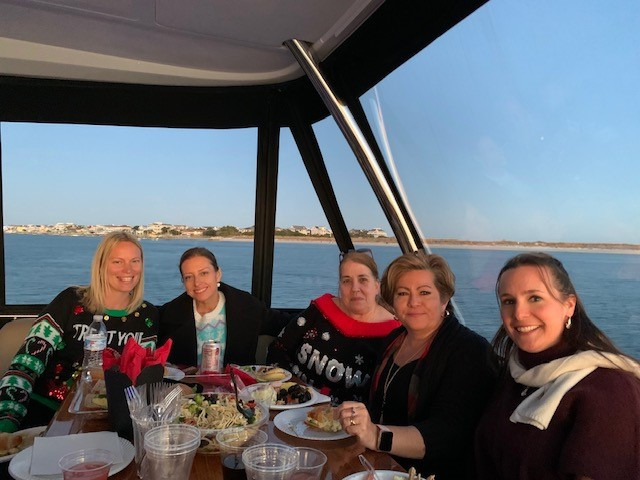 LifeSource holiday party and boat outing.