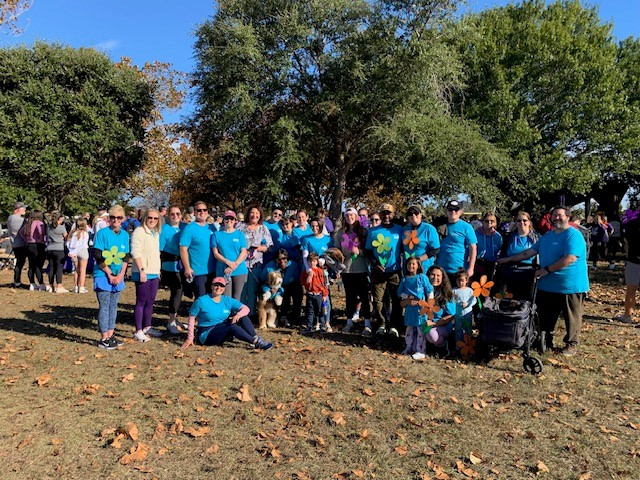 Alzheimer's Walk 2023 - Team LifeSource showing off their support for this great cause.