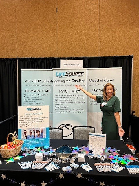 Michele Peraldo at the NCSLA annual conference and tradeshow in September, 2024.