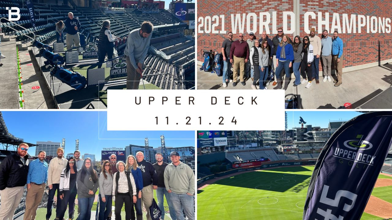 Team Building Event at Upper Deck Golf, Truist Park
