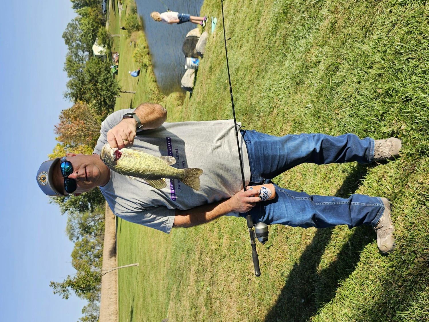G&M family fishing derby.  A fall-themed event when team members gather to fish, decorate pumpkins, and enjoy fall foods