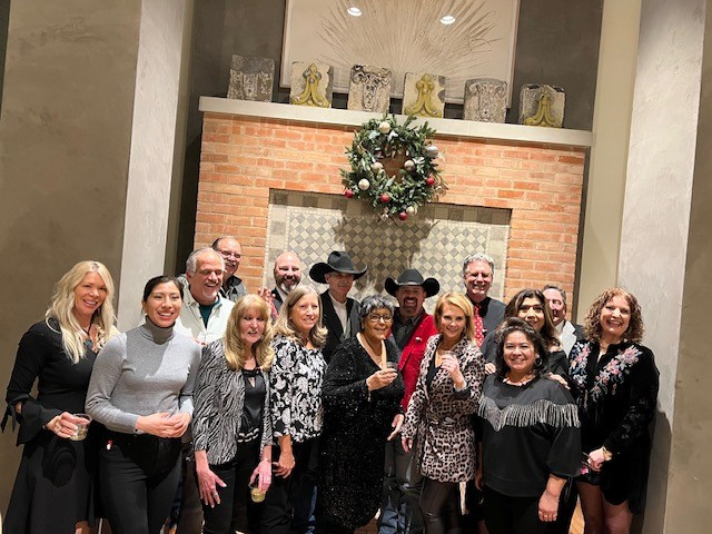 Annual BVRT Holiday party with all staff. 
