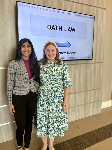 Our newest Northern California attorney training with one of our Senior Texas attorneys. 
