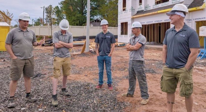 The Raleigh field team is a little shy