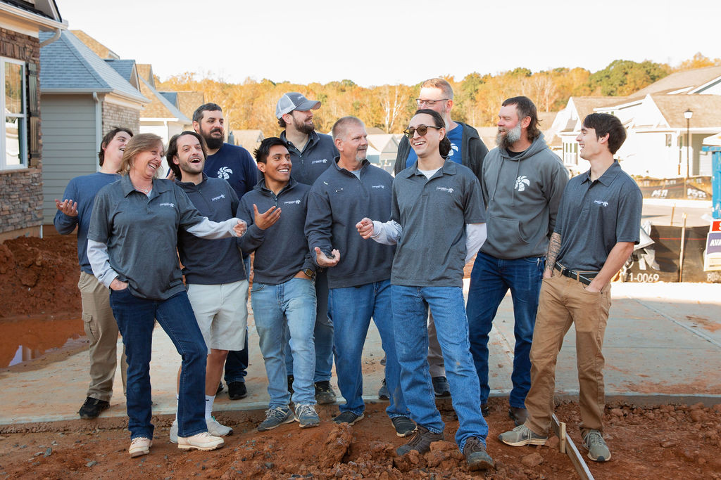 Our Charlotte field team is always happy to be at work