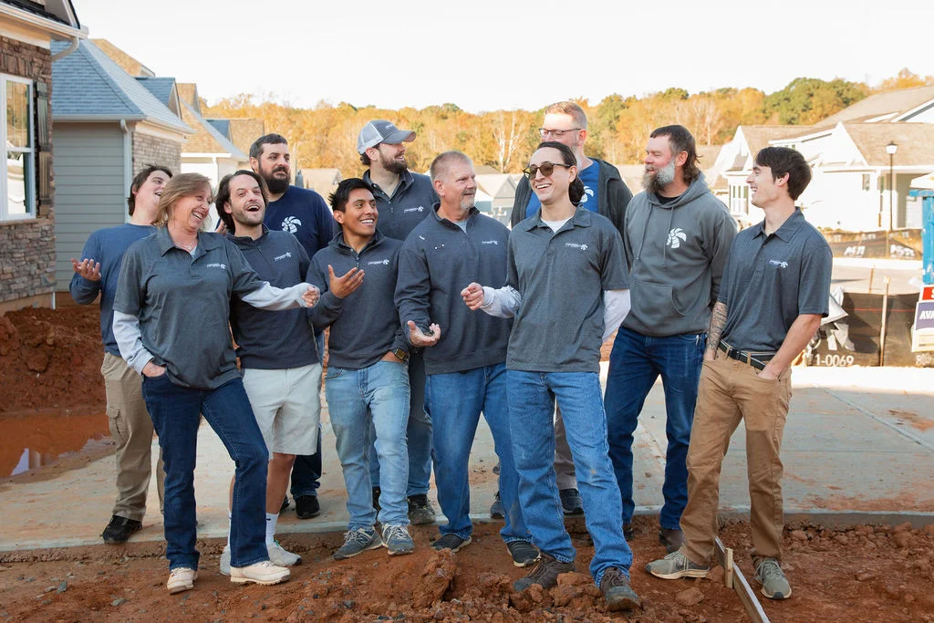 Our Charlotte field team is always happy to be at work