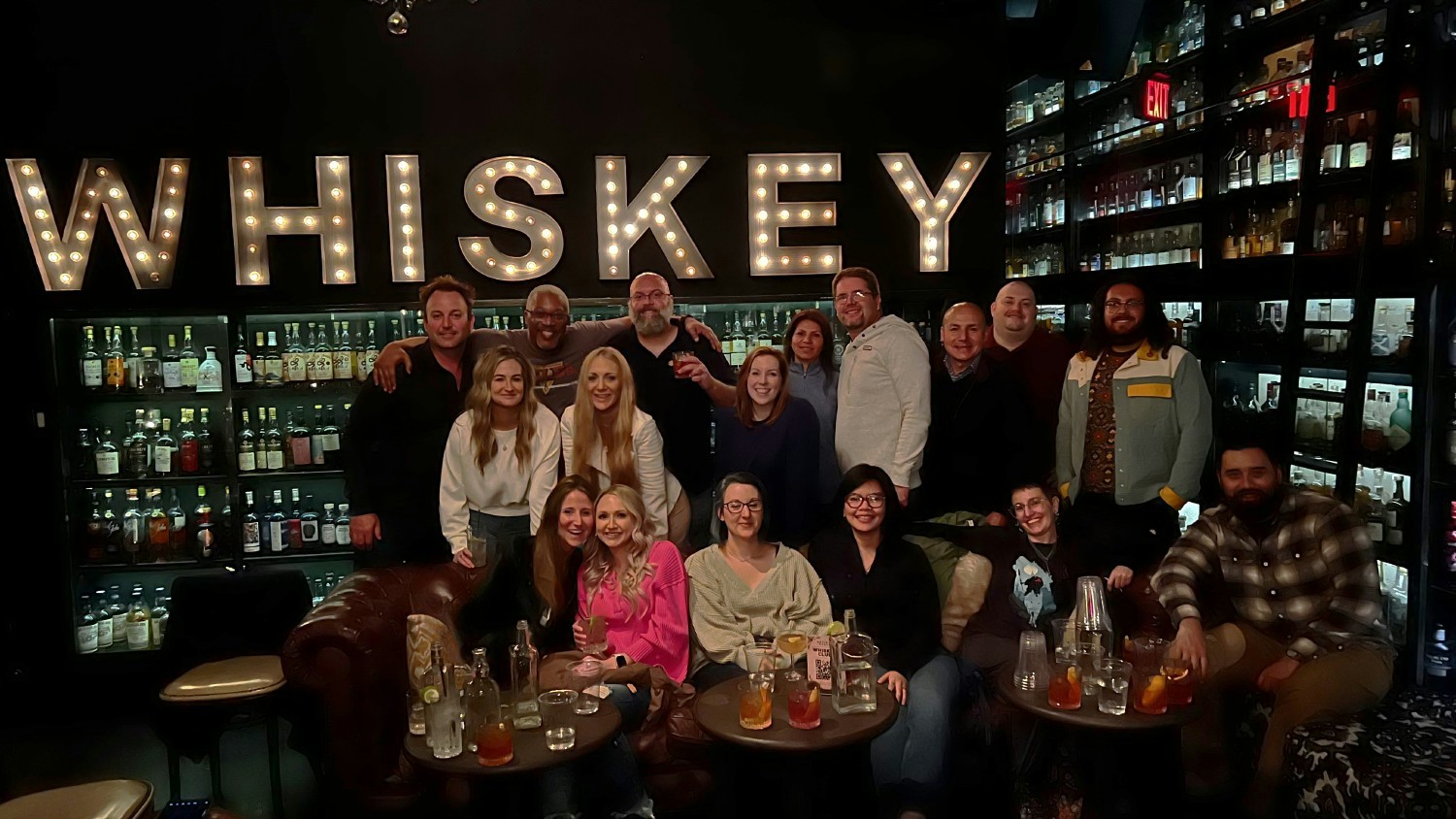 Group outing to our favorite whiskey spot in San Diego!