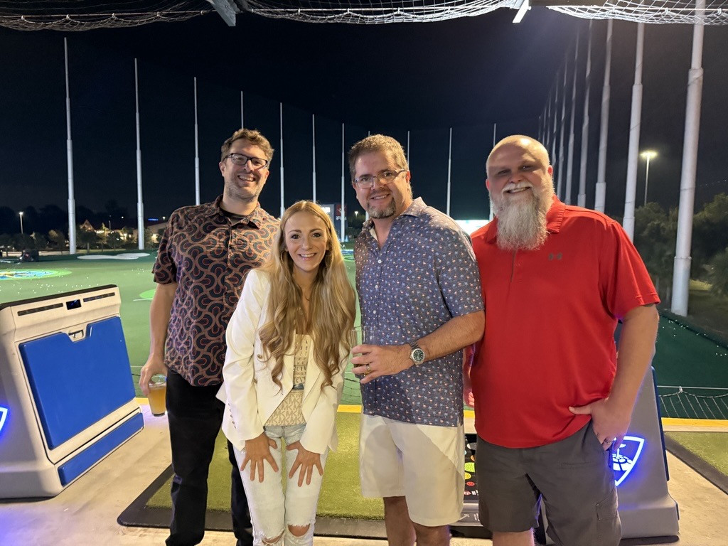 Top Golf with our Florida team!