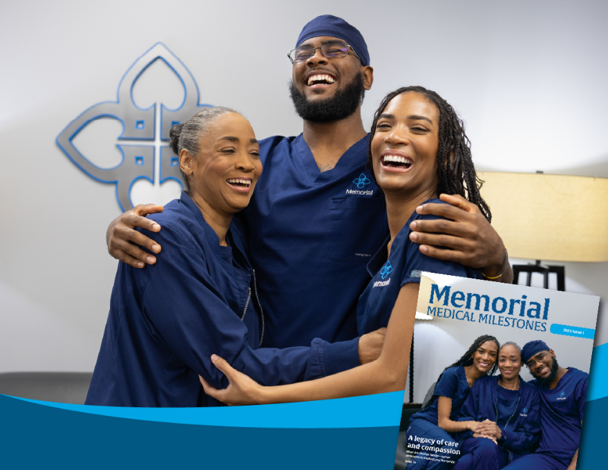 Working for Memorial is often a family legacy.