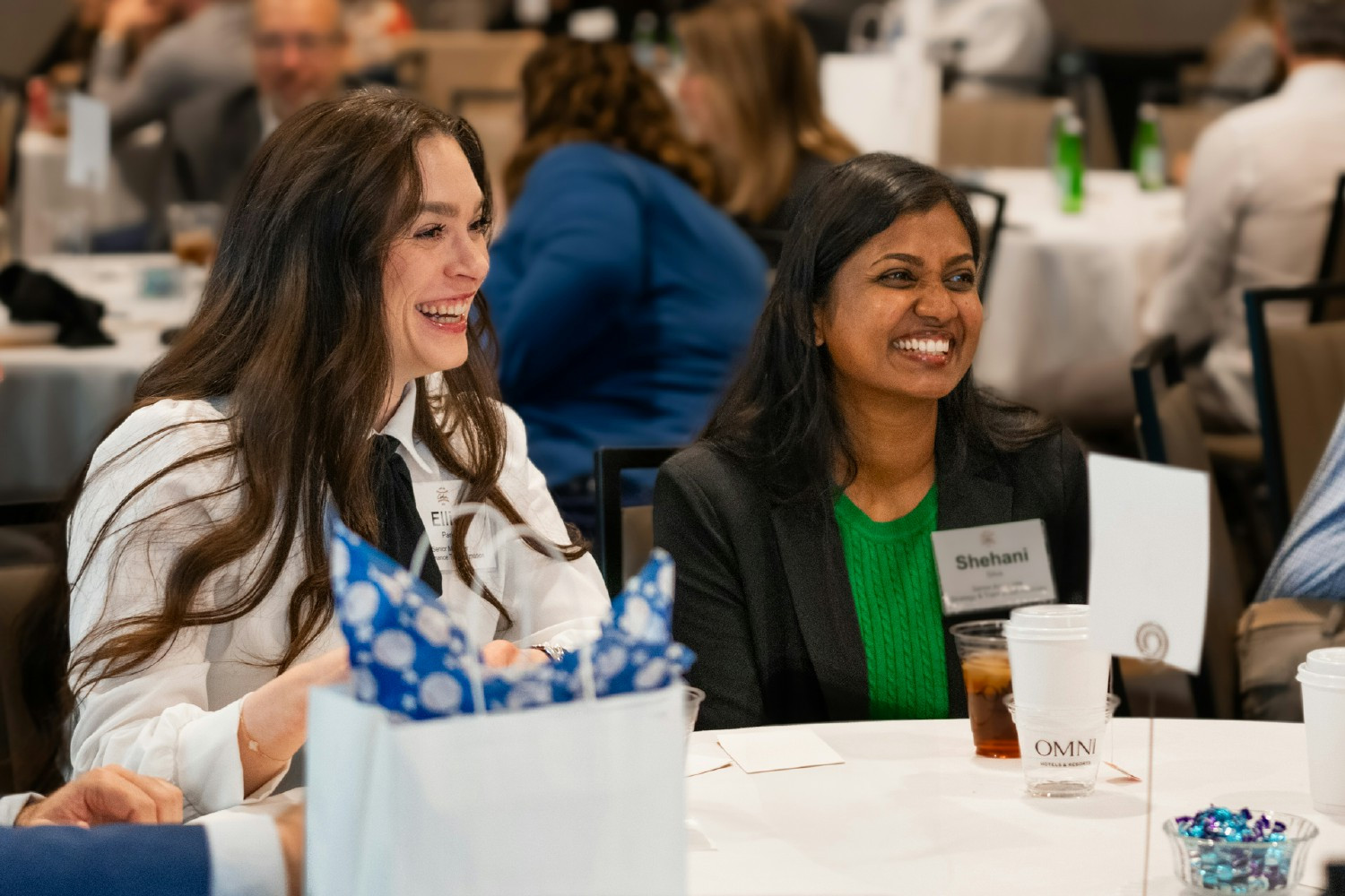 Acuvance team members collaborating during a working session at our Annual Company Meeting.