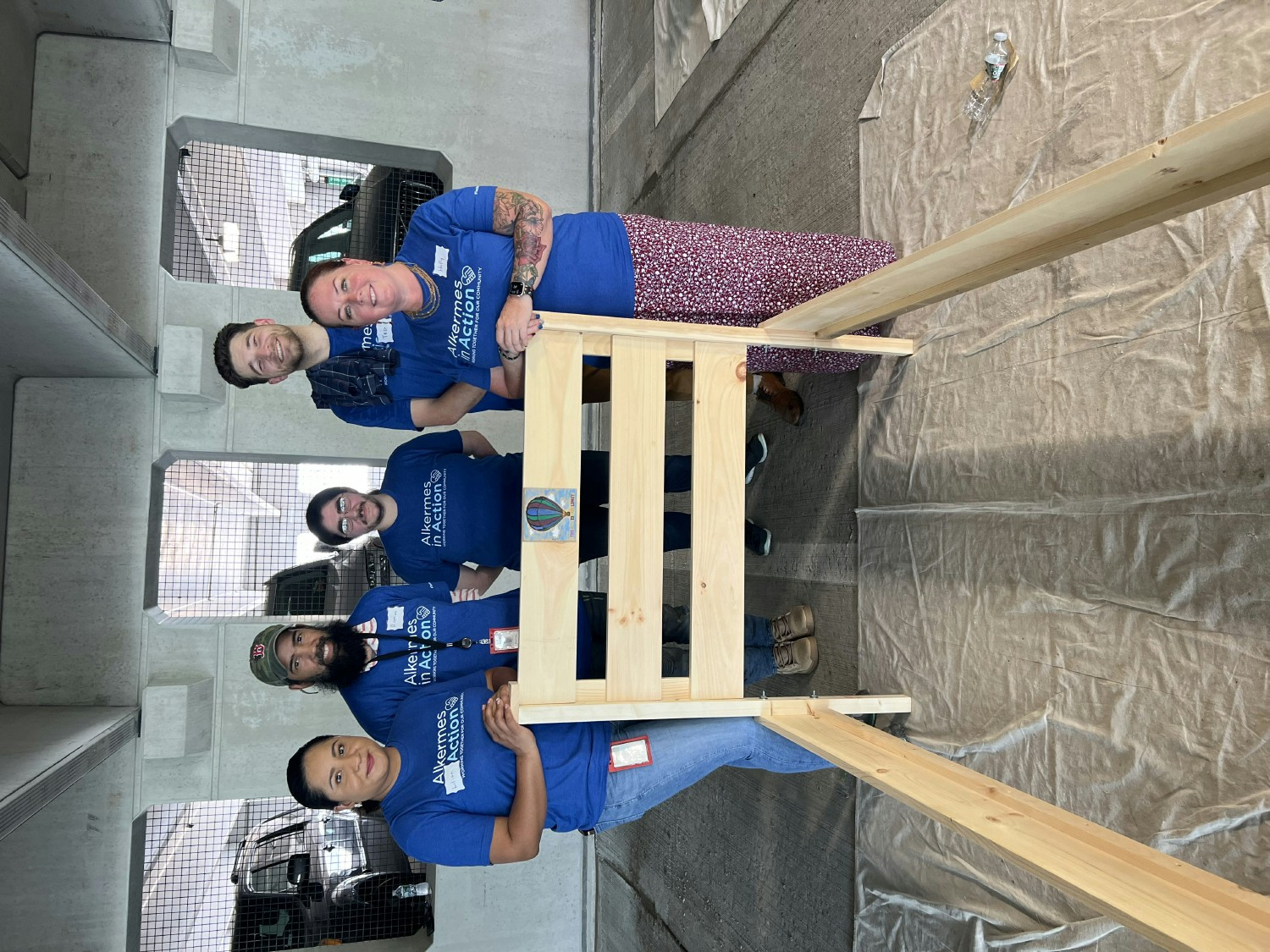 Alkermes employees participate in Alkermes in Action, our annual employee-led day of service. 