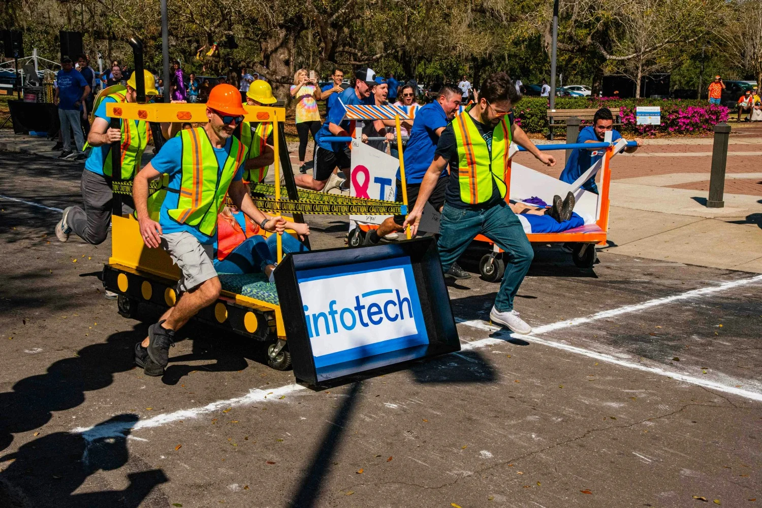 Giving back is something deeply ingrained in our company's values and pillars, and our employees love getting involved! 
