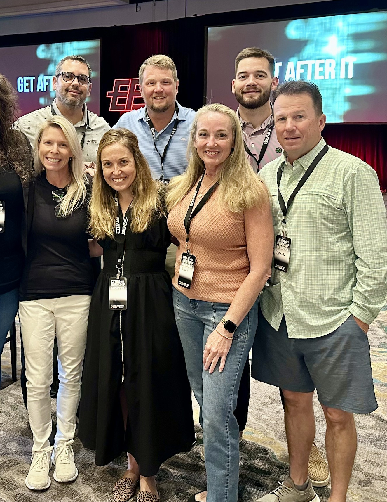 The leadership team at the Extreme Ownership conference!