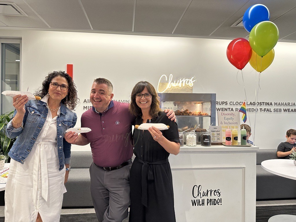 Churros with Pride! Diversity makes us unique and during Pride Month our employees celebrated some delicious churros. 