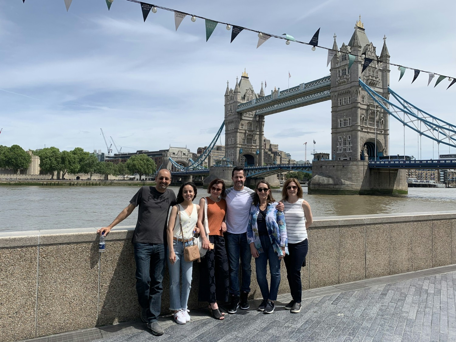 GridGain team building in London.