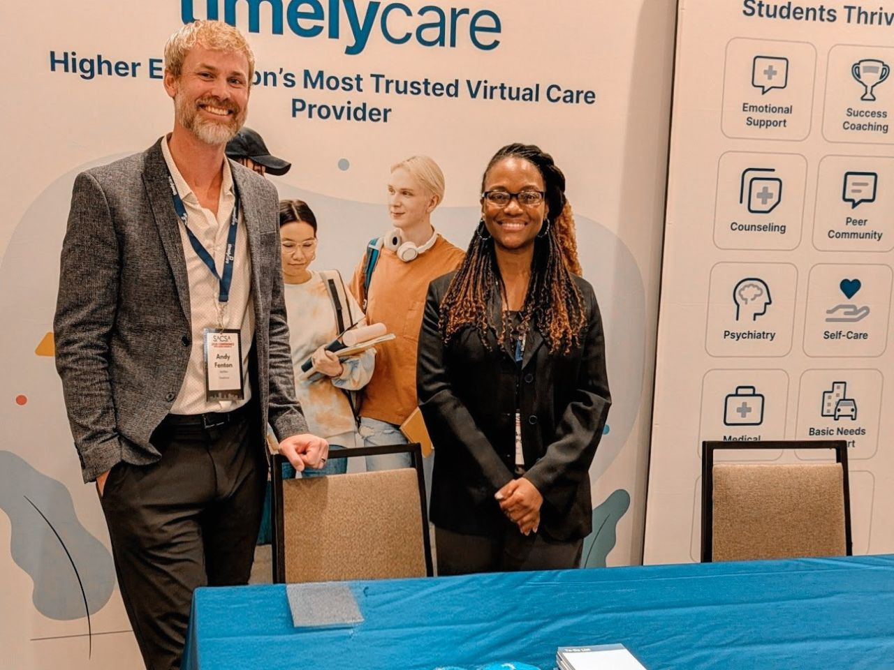 TimelyCare at the SACSA Annual Conference