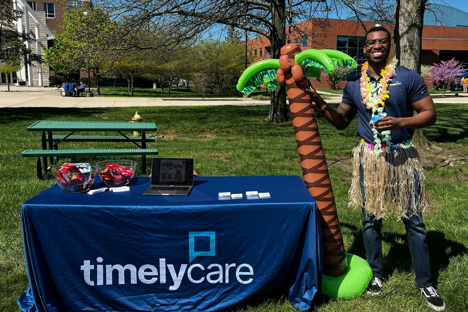 TimelyCare on campus