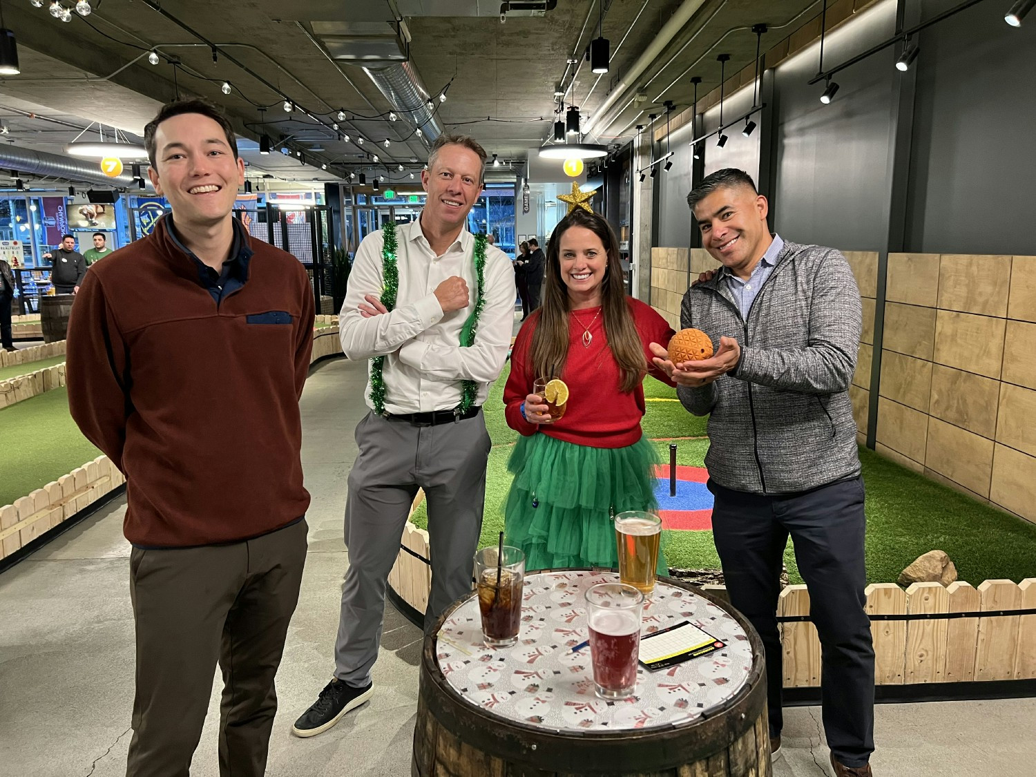 Holiday Fun with a dash of friendly competition