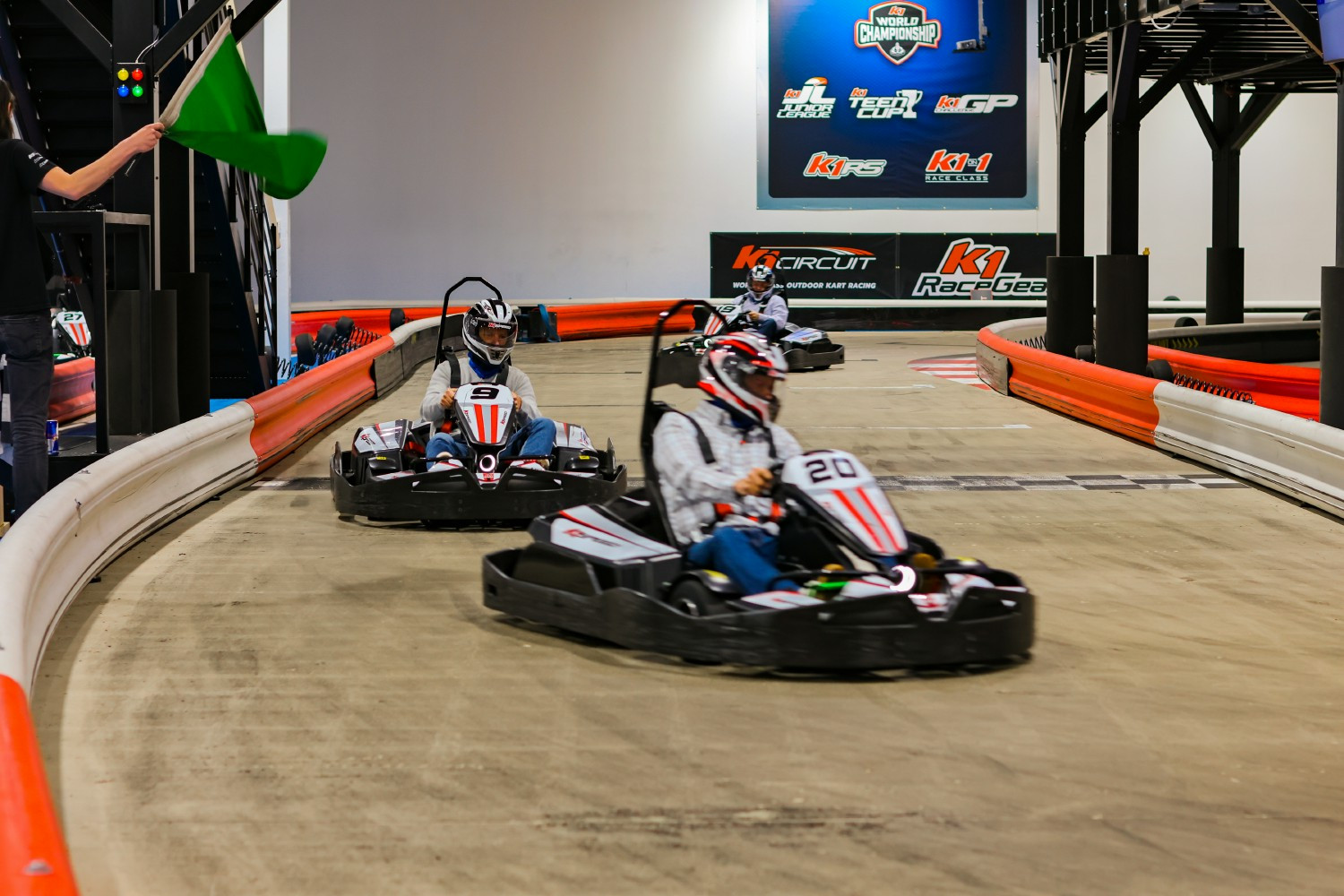 We are a PIT Crew: Keeping with the theme of our PIT Crew, we went Go-Karting for one of our events!