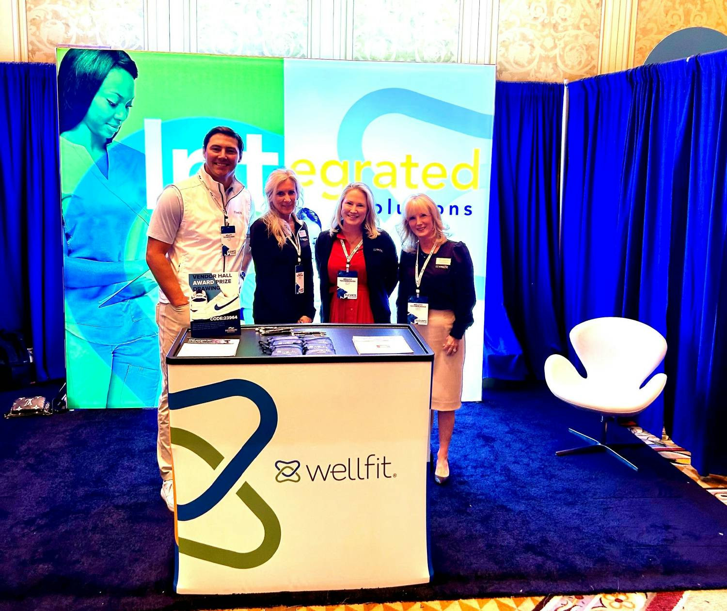 Shining in Vegas! Our team showcased Patterson CarePay+ powered by Wellfit, highlighting innovation and excellence!