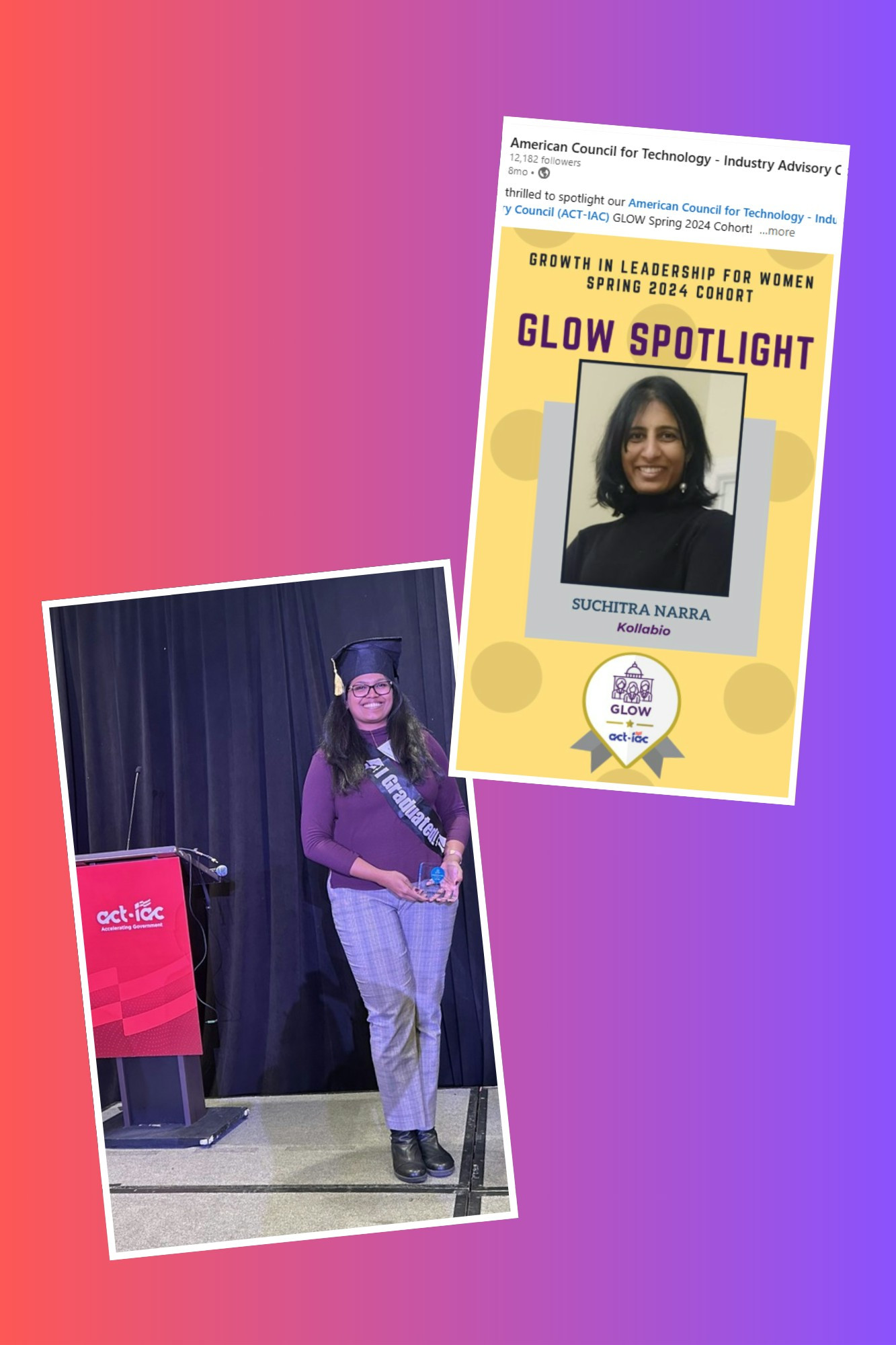Our company inspires growth by encouraging courses and certifications—celebrating members in the leadership programs!