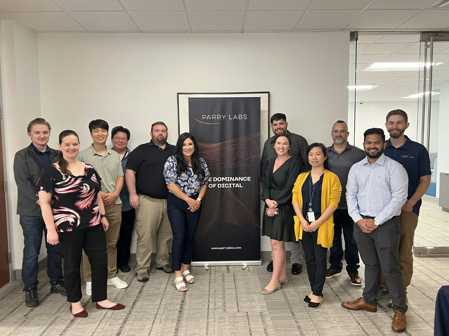 Engineers and talent acquisition specialists came together to host a successful career fair at our new Dallas office.