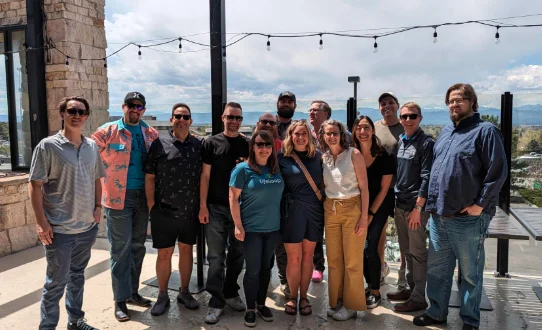 A perfect Colorado day for a ViewHouse lunch with LifeLoopers.