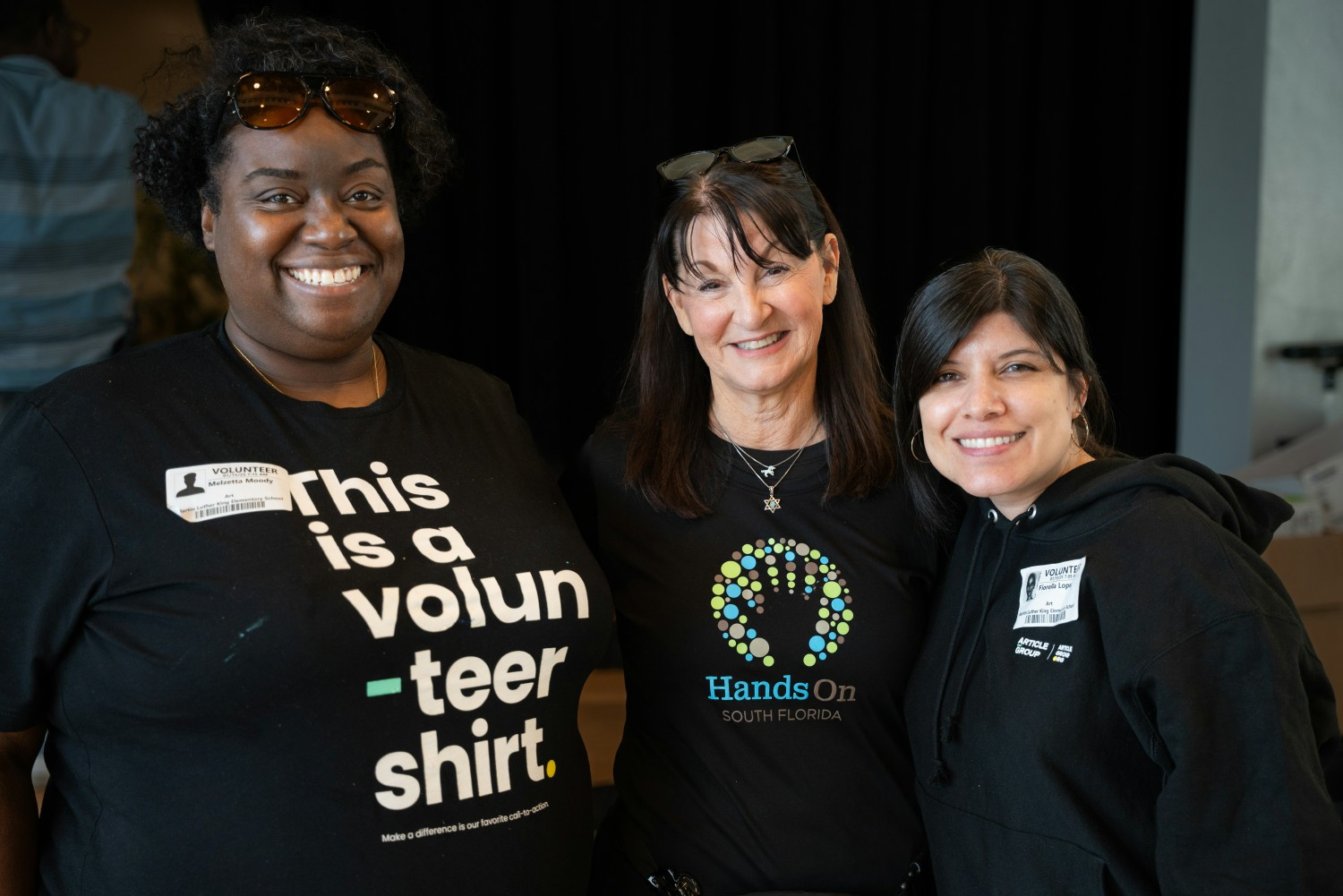 AG Chief People Officer and P&C Director with CEO of Hands on South Florida