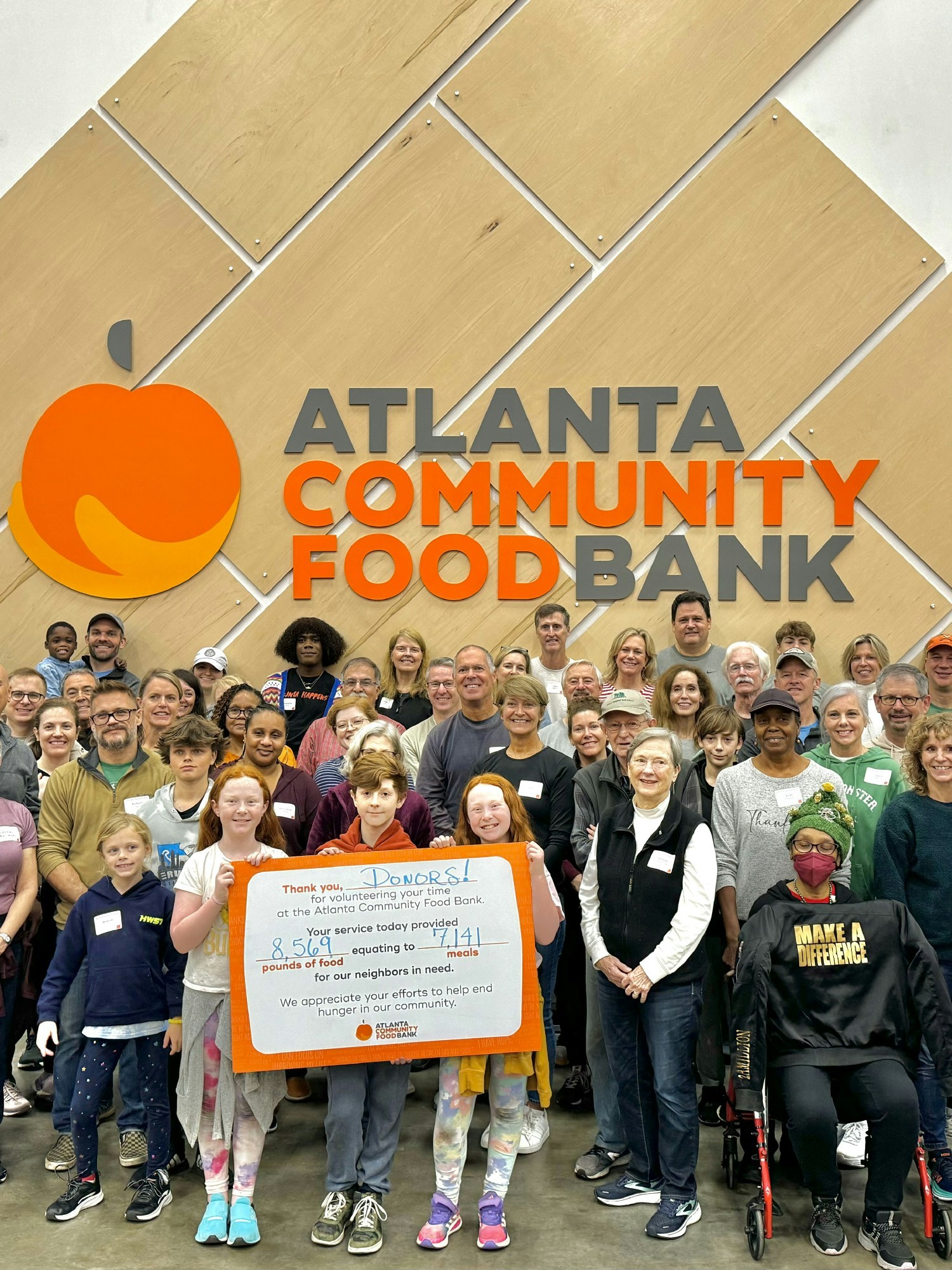 Volunteer Event at Atlanta Community Food Bank in ATL.