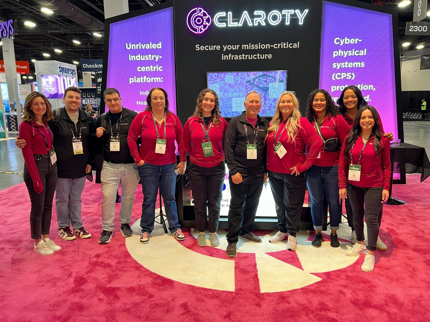 Bringing the Claroty spirit to the conference floor