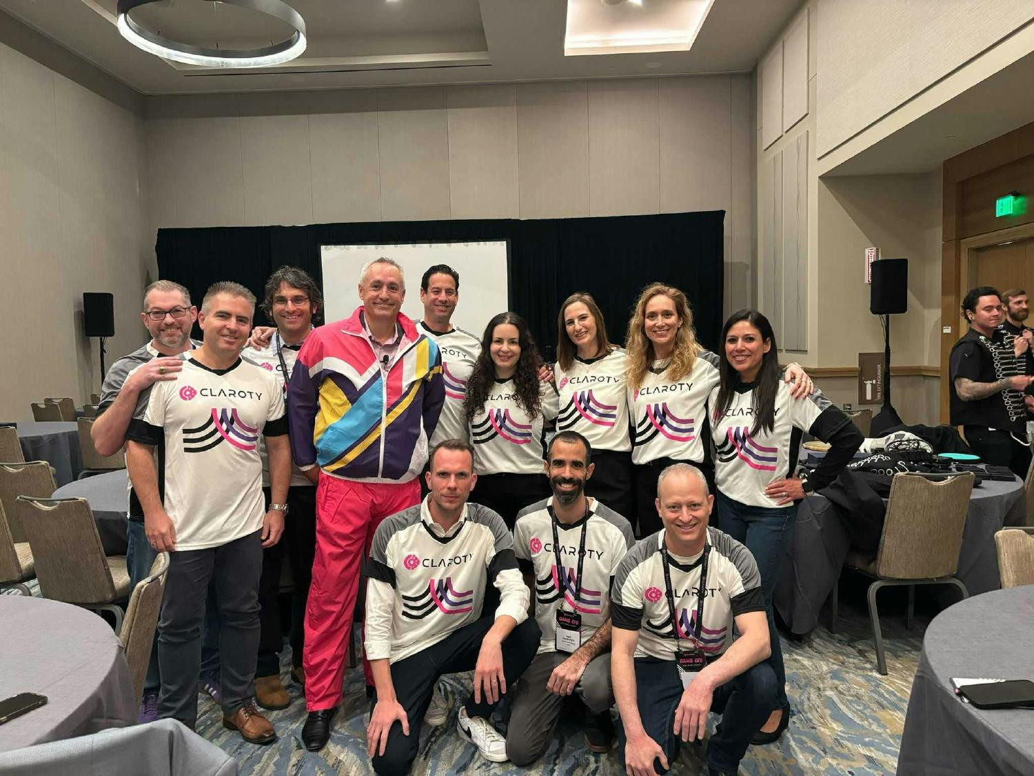 Leadership team launching Sales Kick Off in style