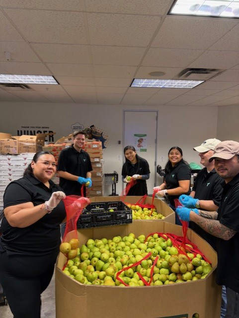 Our San Diego team volunteered at Feeding San Diego to help sort and pack food for those in need.