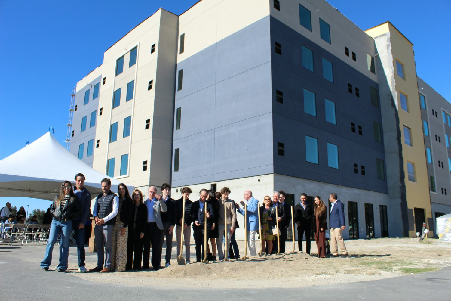 Shovel Ceremony for Stay Bridge Suites Ocala
