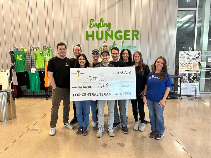 Volunteering at Central Texas Food Bank
