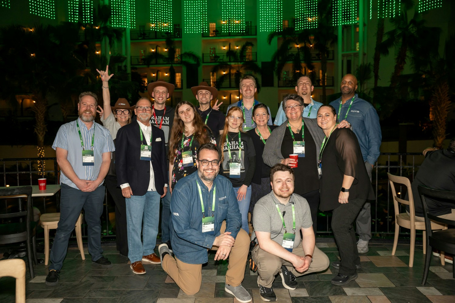 NETA Team Members at annual PowerBash celebration.