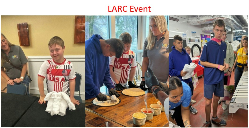 We host students from the LARC program to preview potential employment opportunities in hospitality.  