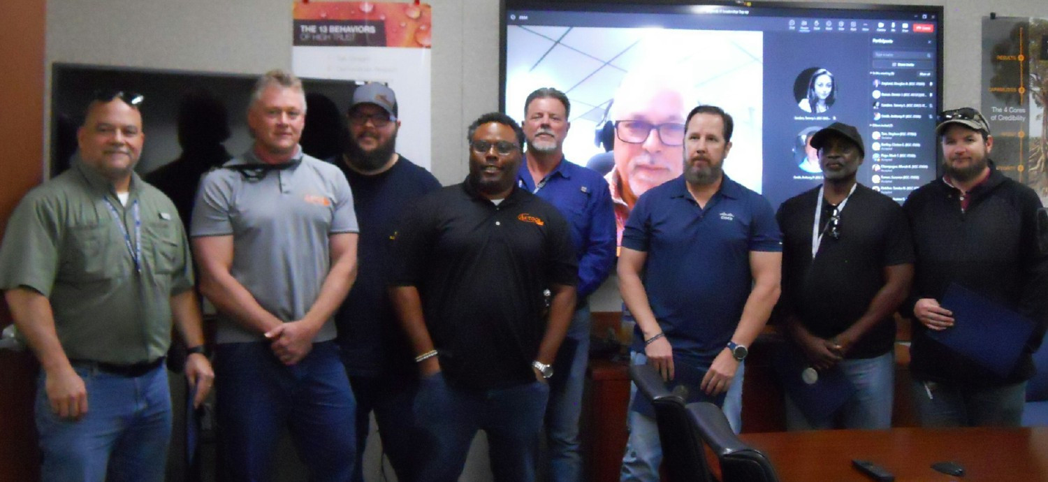 Ensuring seamless communication with our AEGIS VoIP team at work.