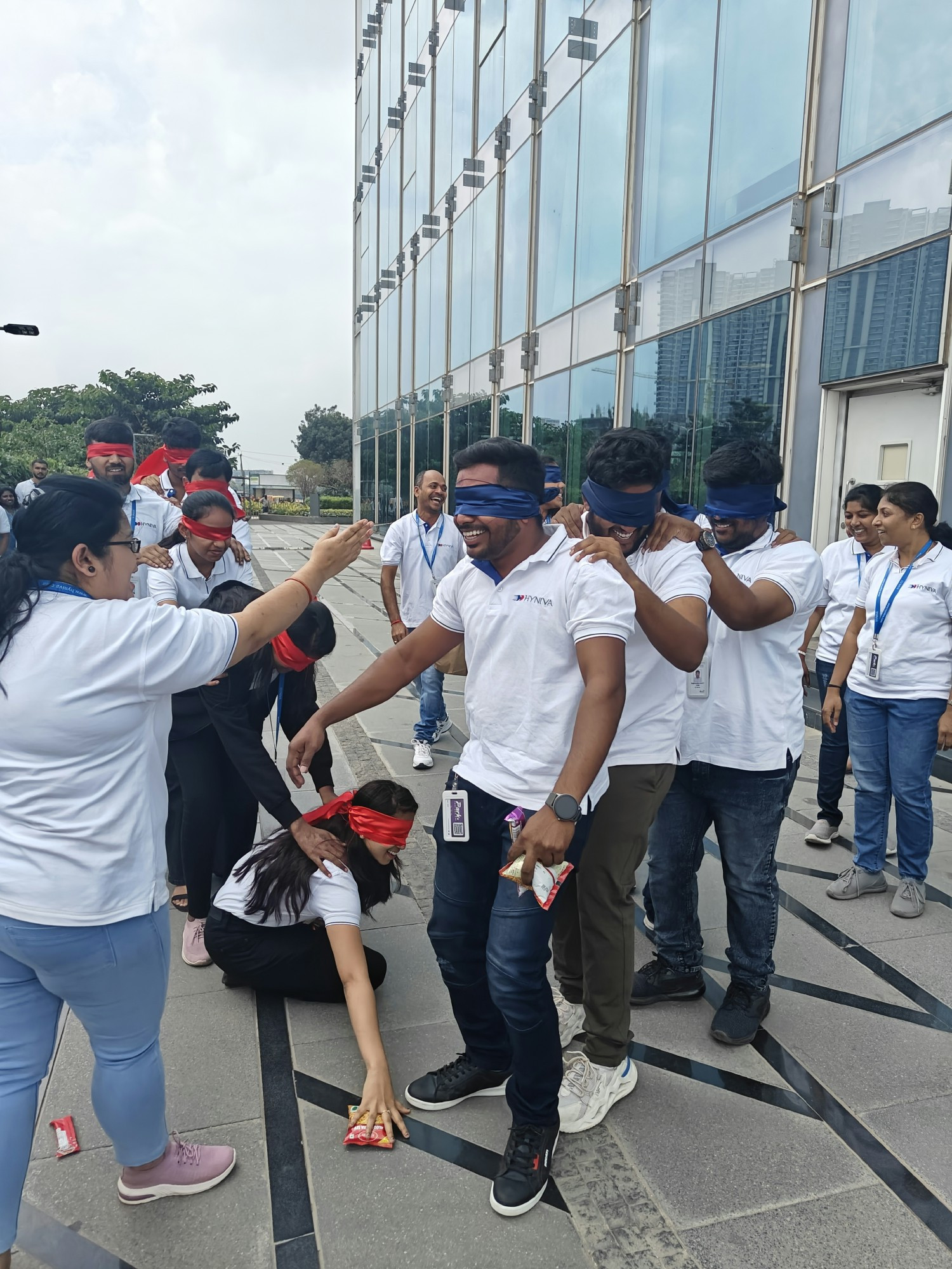 Team building activities and games in full swing at Hyniva