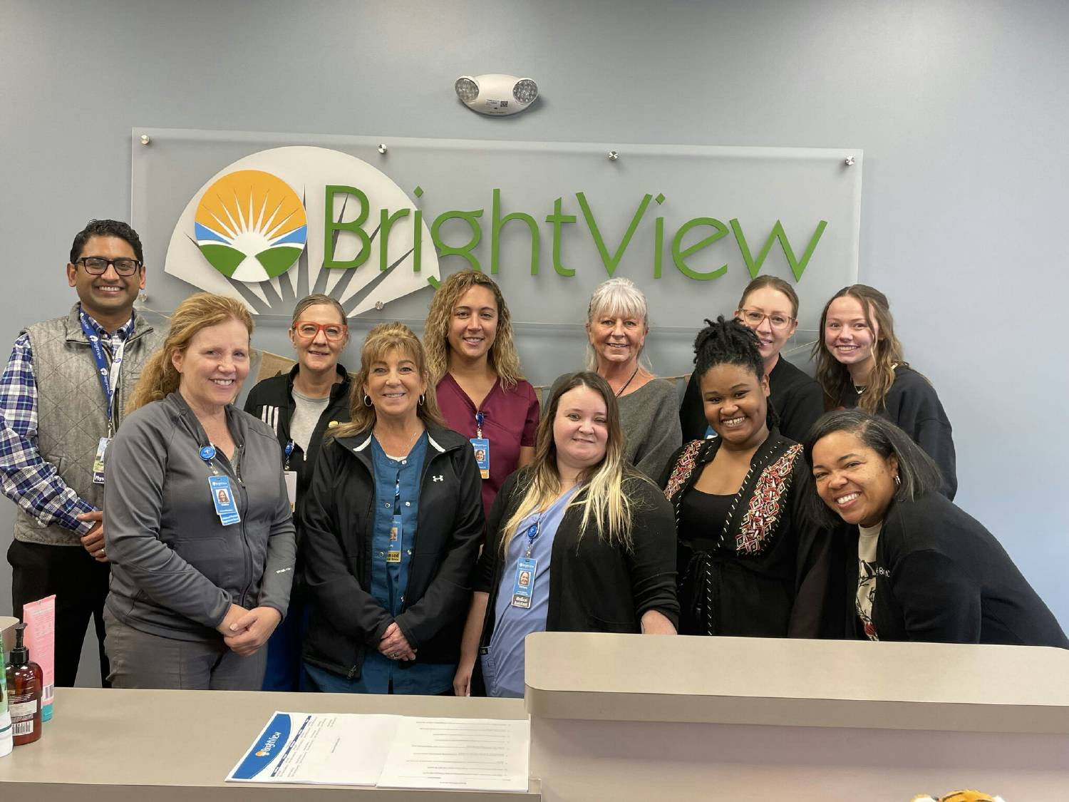 BrightView team members are a multidisciplinary team who live our mission of serving people & changing lives