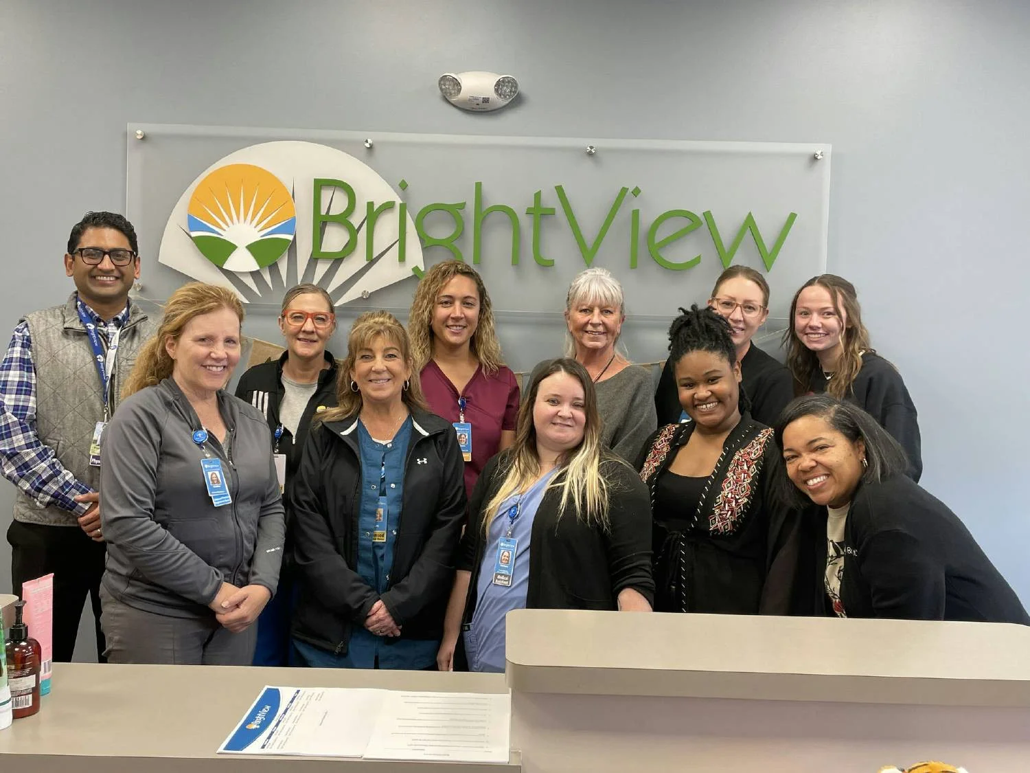 BrightView team members are a multidisciplinary team who live our mission of serving people & changing lives