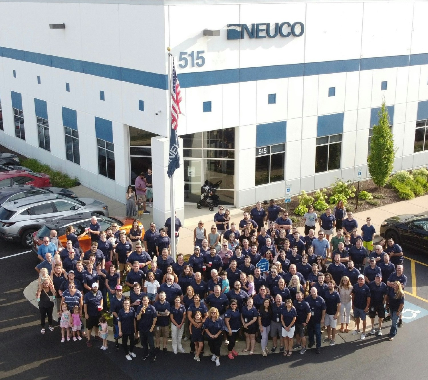 Neuco Team at Family BBQ