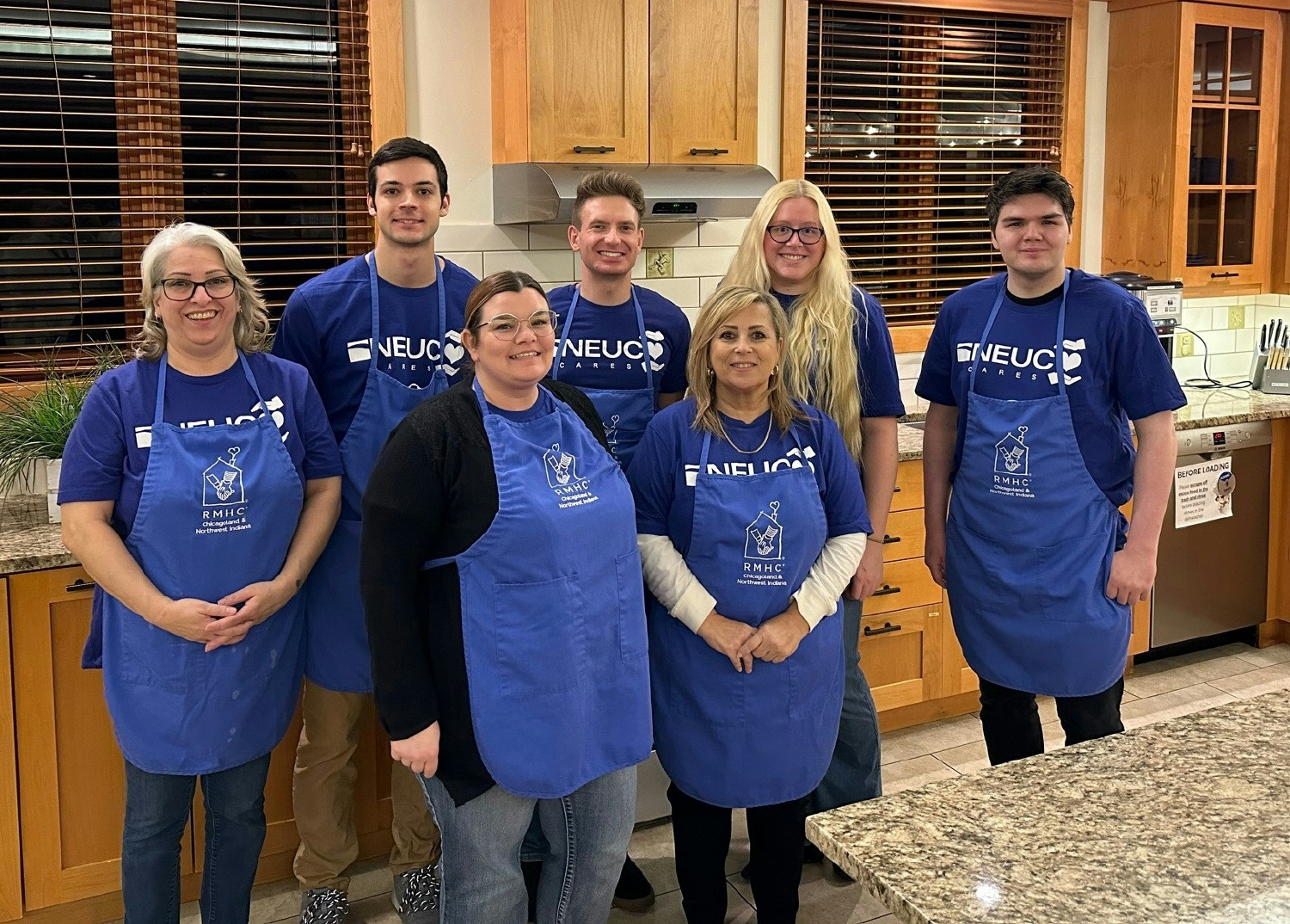 Neuco Cares Volunteering at Ronald McDonald House Charities