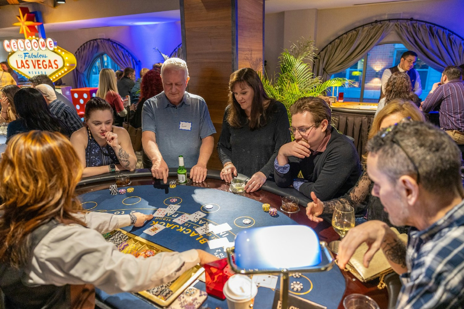 Casino Night Employee Event