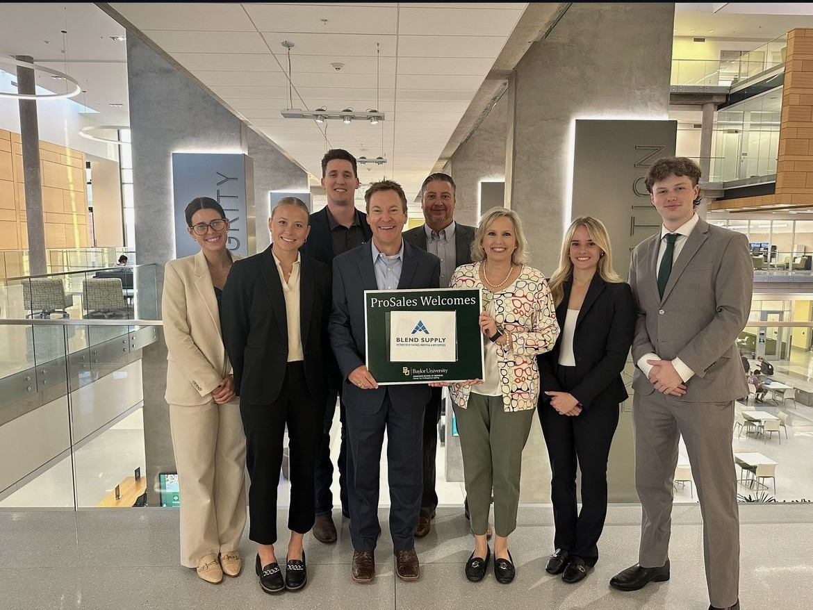 Blend partners with ProSales Team at Baylor University 