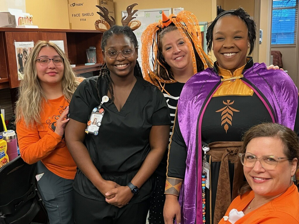 Putting smiles on not only our colleagues faces but our patient as well! 
