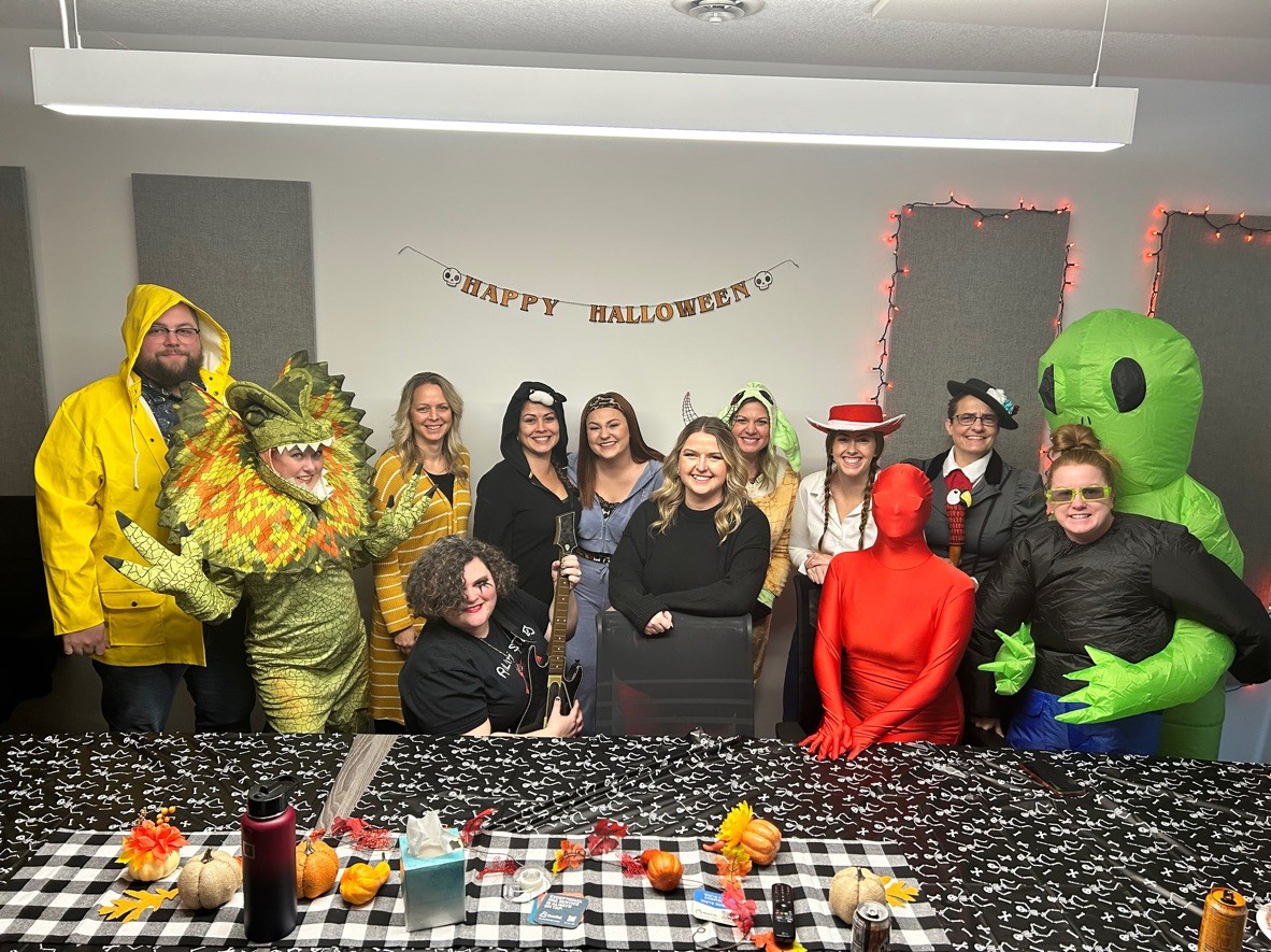 Our MN North Team hosted our Halloween potluck and the turnout of food and costumed teammates were top notch!