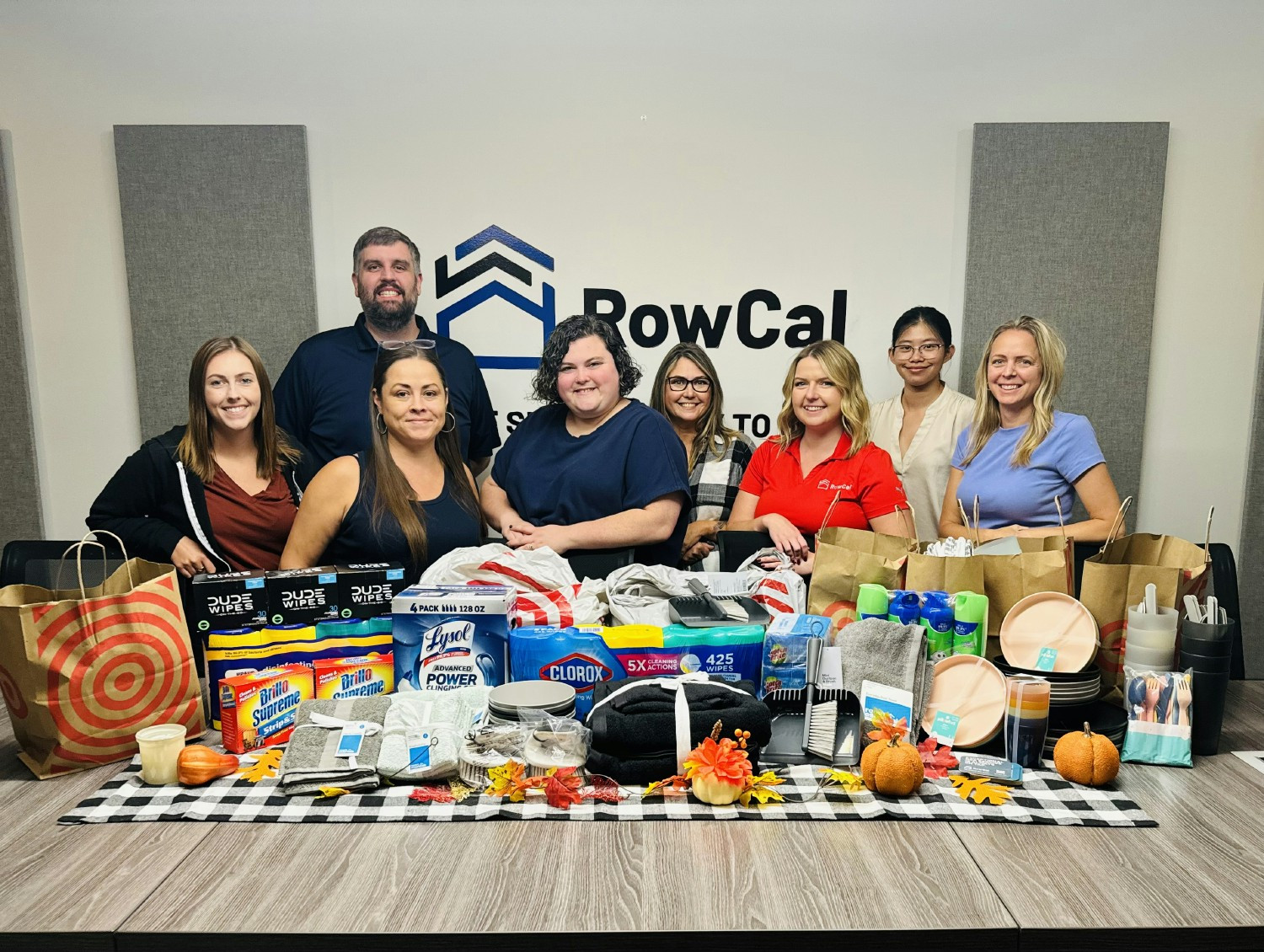 RowCal for Good food drive with our Minneapolis North Office